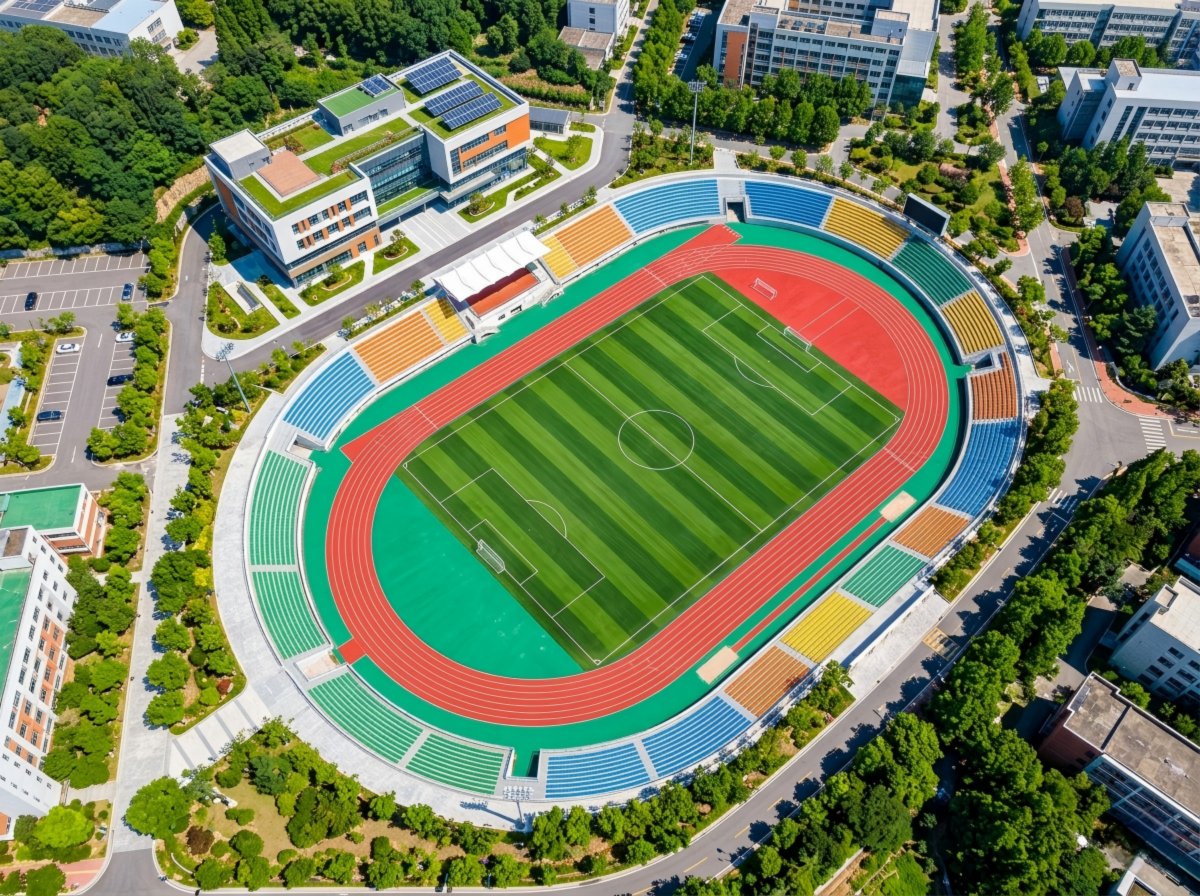 宜春市透气型塑胶跑道硅PU球场 - 方案